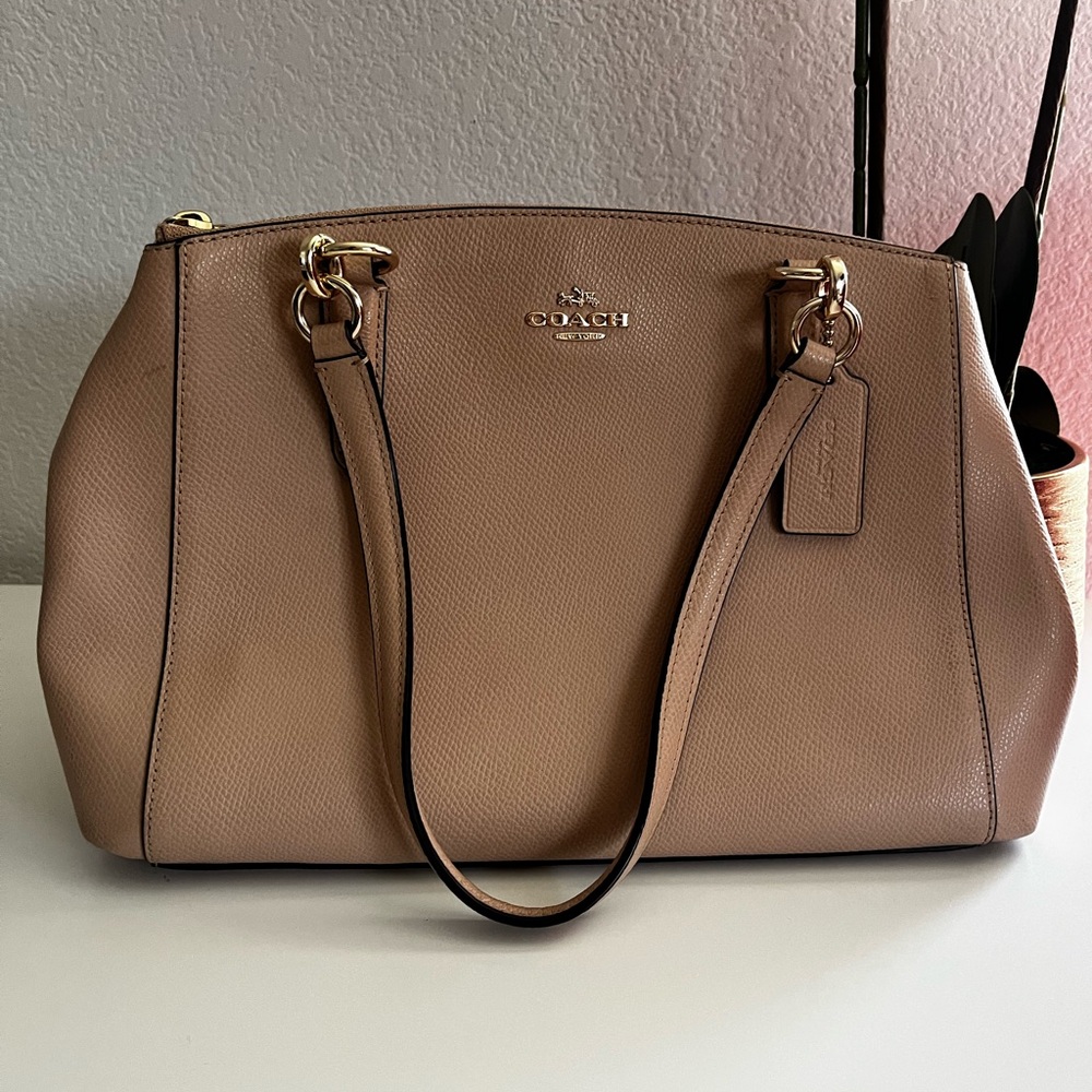 Coach Tan Leather Women's Bag